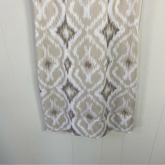 Gretchen Scott Designs Isosceles Dress in Kitt Ikat- Khaki Size XS Stretch - Picture 4 of 11